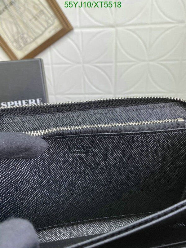 Prada Bag-(4A)-Wallet- Code: XT5518 $ 72USD