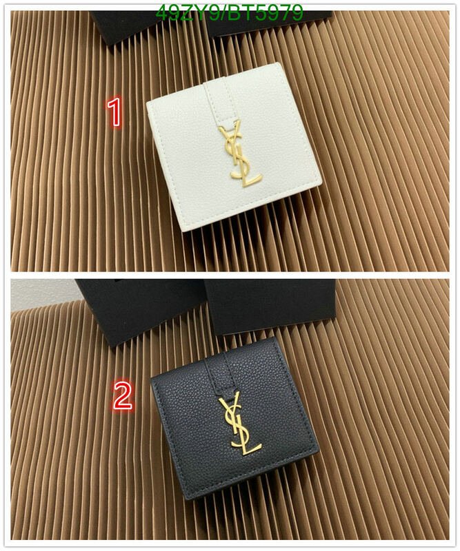 YSL Bag-(4A)-Wallet- Code: BT5979 $ 64USD
