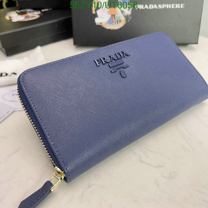 Prada Bag-(4A)-Wallet- Code: UT6058 $ 72USD
