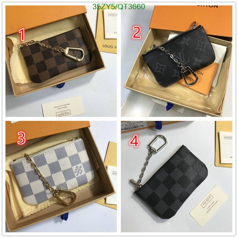 LV Bag-(4A)-Wallet- Code: QT3660 $ 46USD
