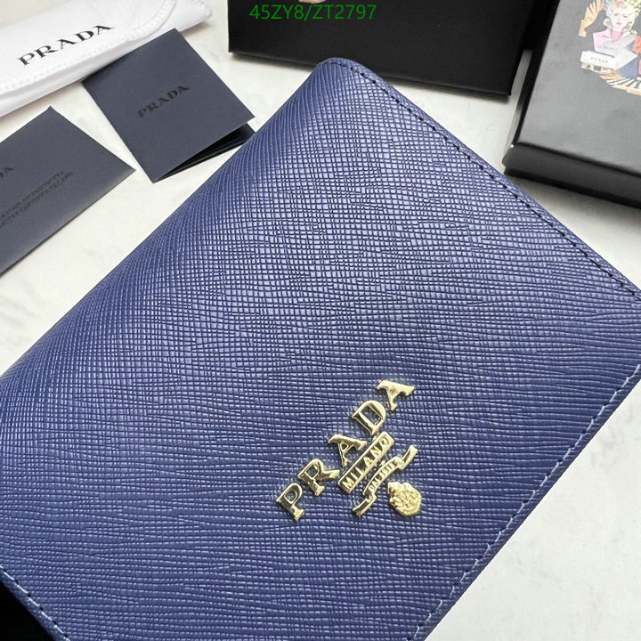 Prada Bag-(4A)-Wallet- Code: ZT2797 $ 59USD
