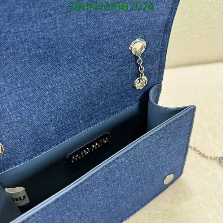 Miu Miu Bag-(4A)-Crossbody- Code: BB7074 $ 103USD