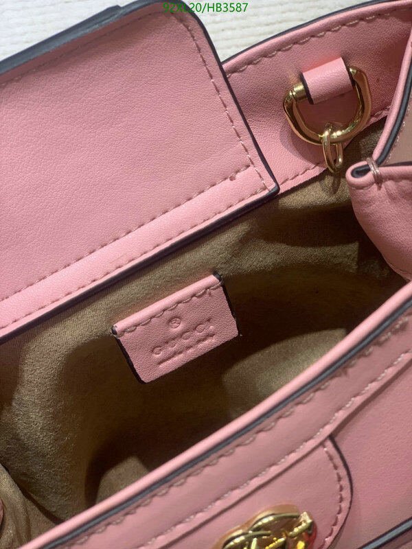 Gucci Bag-(4A)-Diana-Bamboo-,Code: HB3587,$ 120USD