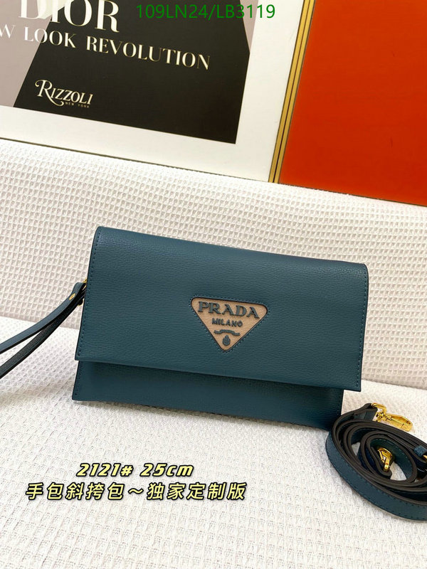 Prada Bag-(4A)-Diagonal-,Code: LB3119,$ 142USD