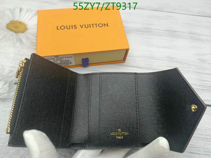 LV Bags-(4A)-Wallet-,Code: ZT9317,$ 72USD
