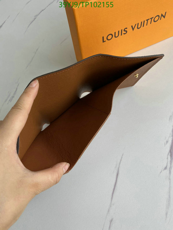 LV Bags-(4A)-Wallet-,Code: TP102155,$ 51USD