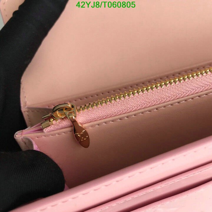 LV Bags-(4A)-Wallet-,Code: T060805,$ 55USD