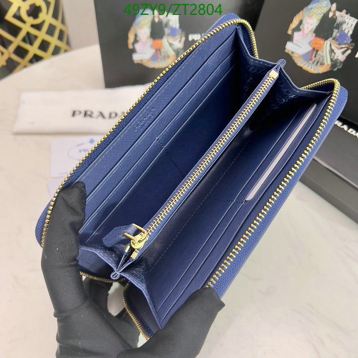 Prada Bag-(4A)-Wallet- Code: ZT2804 $ 64USD