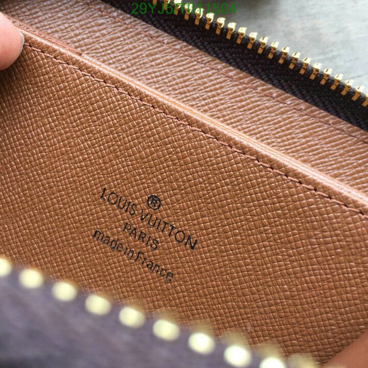 LV Bags-(4A)-Wallet-,Code: T011504,$ 38USD