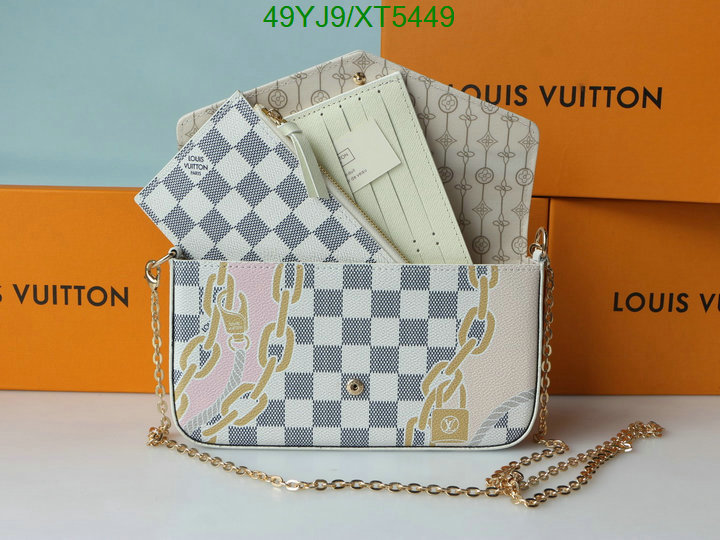LV Bags-(4A)-Wallet-,Code: XT5449,$ 64USD
