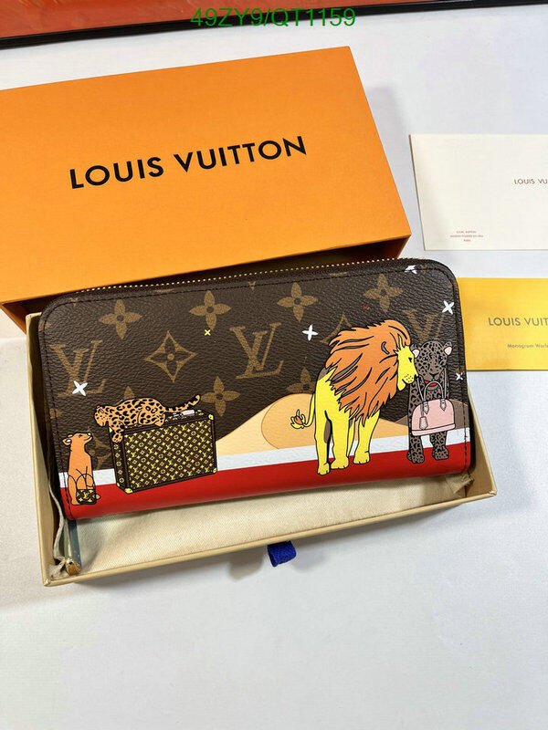 LV Bag-(4A)-Wallet- Code: QT1159 $ 64USD