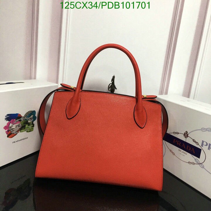 Prada Bag-(4A)-Handbag-,Code: PDB101701,$ 163USD