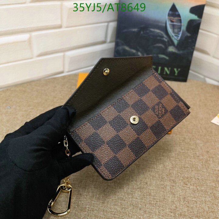 LV Bag-(4A)-Wallet- Code: AT8649 $ 46USD