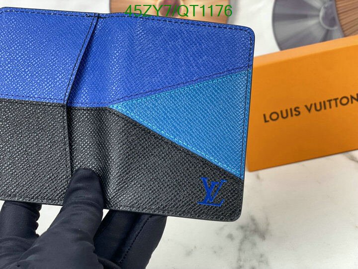 LV Bag-(4A)-Wallet- Code: QT1176 $ 59USD