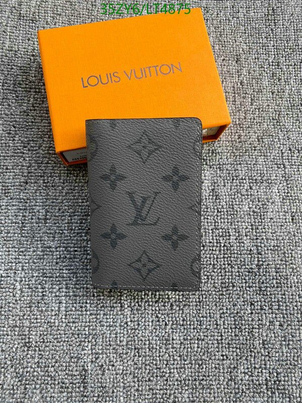 LV Bags-(4A)-Wallet-,Code: LT4875,$ 46USD
