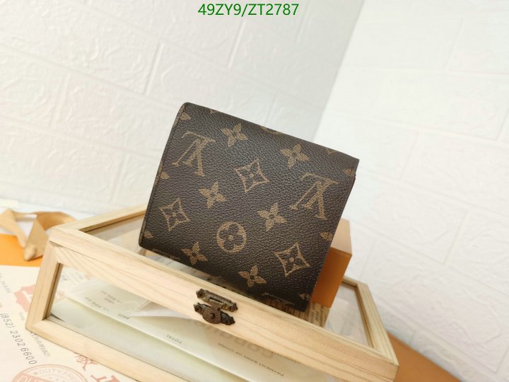 LV Bags-(4A)-Wallet-,Code: ZT2787,$ 64USD