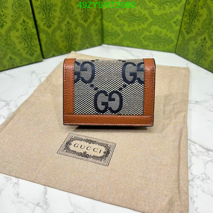Gucci Bag-(4A)-Wallet-,Code: XT2688,$ 64USD