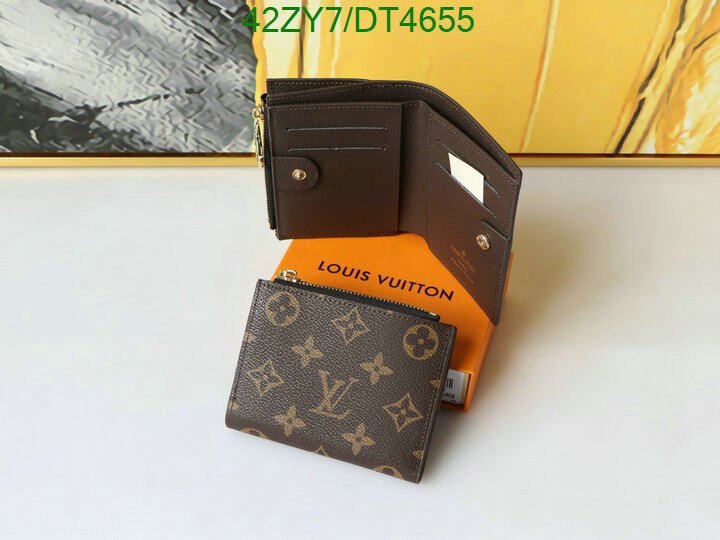 LV Bag-(4A)-Wallet- Code: DT4655 $ 55USD