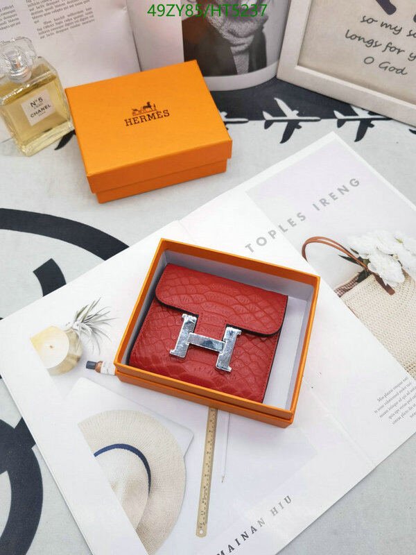 Hermes Bag-(4A)-Wallet-,Code: HT5237,$ 64USD