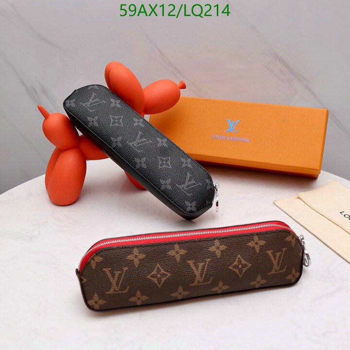 LV Bags-(4A)-Wallet-,Code: LQ214,$ 77USD