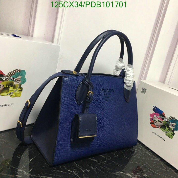 Prada Bag-(4A)-Handbag-,Code: PDB101701,$ 163USD