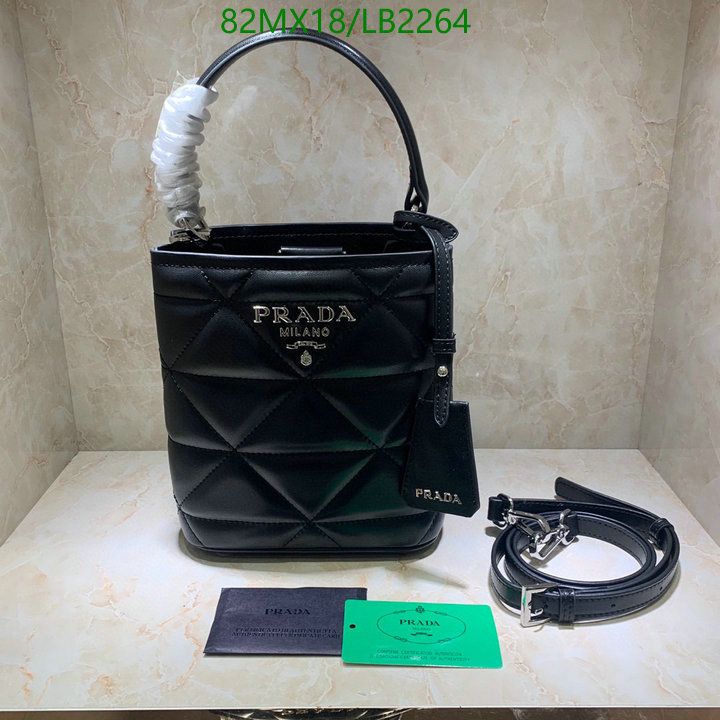 Prada Bag-(4A)-Bucket Bag- Code: LB2264 $ 107USD