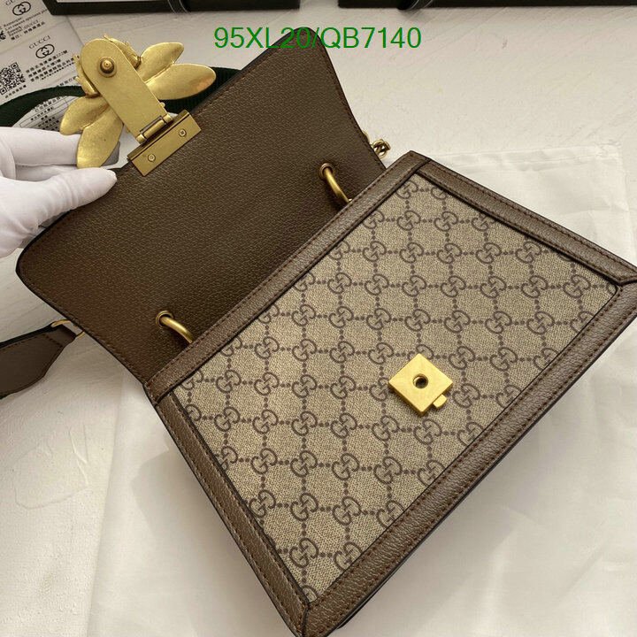 Gucci Bag-(4A)-Diagonal- Code: QB7140 $ 124USD