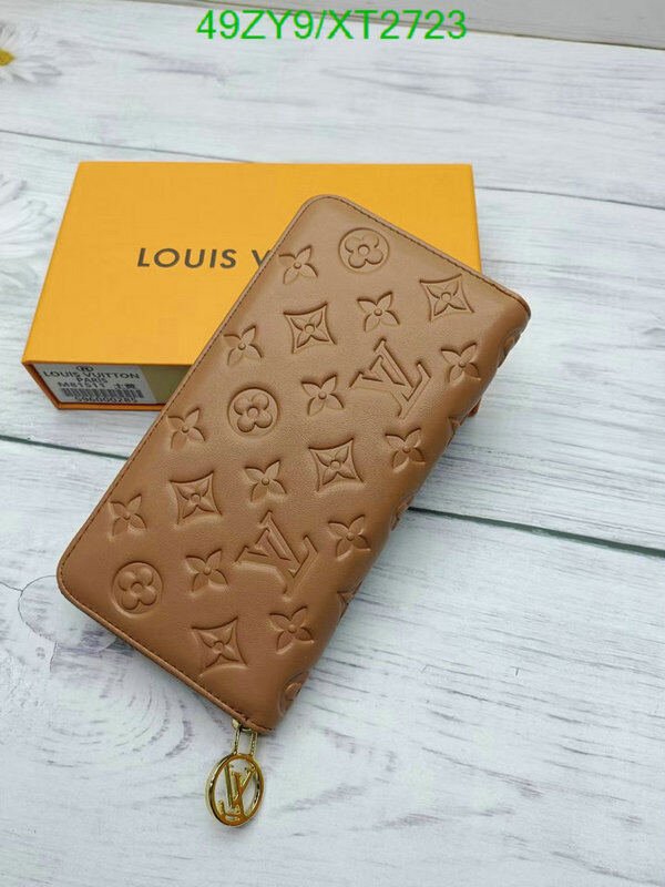 LV Bags-(4A)-Wallet-,Code: XT2723,$ 64USD