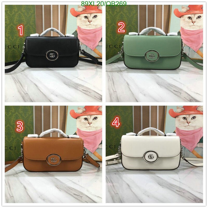 Gucci Bag-(4A)-Diagonal- Code: QB269 $ 116USD