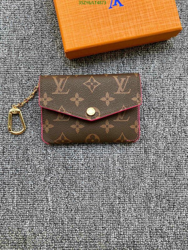 LV Bags-(4A)-Wallet-,Code: LT4873,$ 46USD