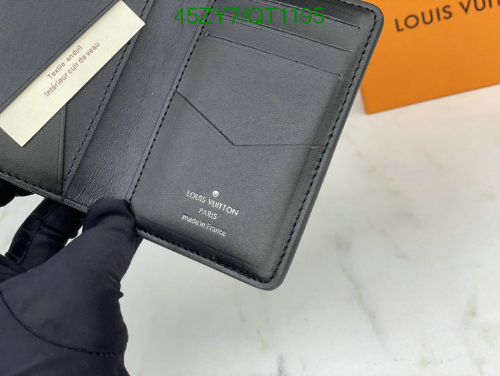 LV Bag-(4A)-Wallet- Code: QT1195 $ 59USD