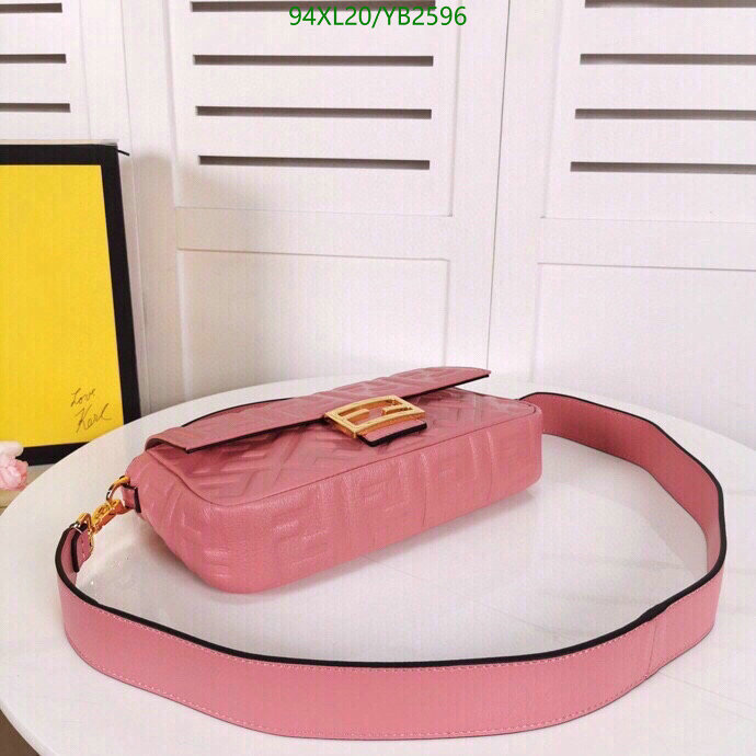 Fendi Bag-(4A)-Baguette- Code: YB2596 $ 123USD