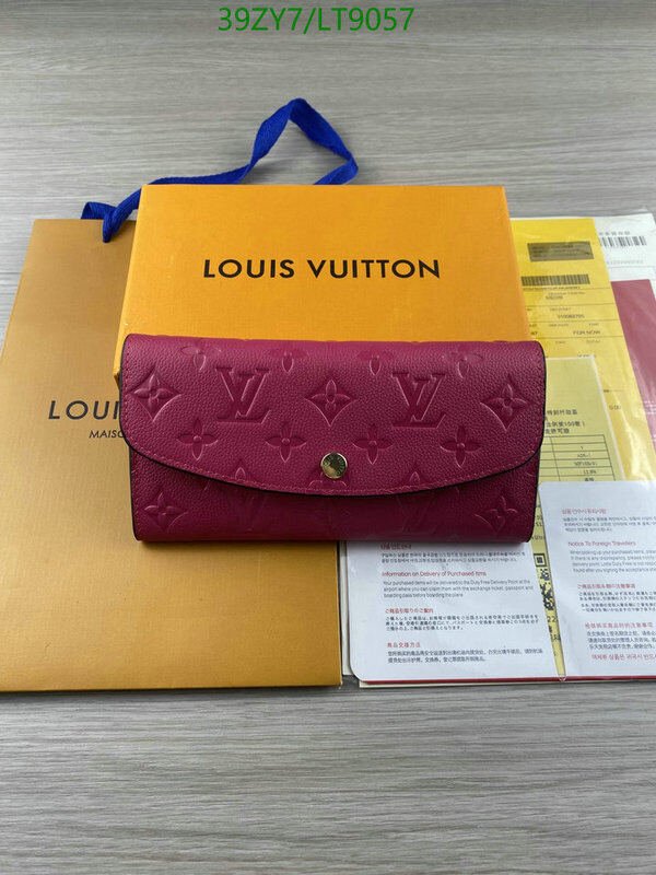 LV Bags-(4A)-Wallet-,Code: LT9057,$ 51USD