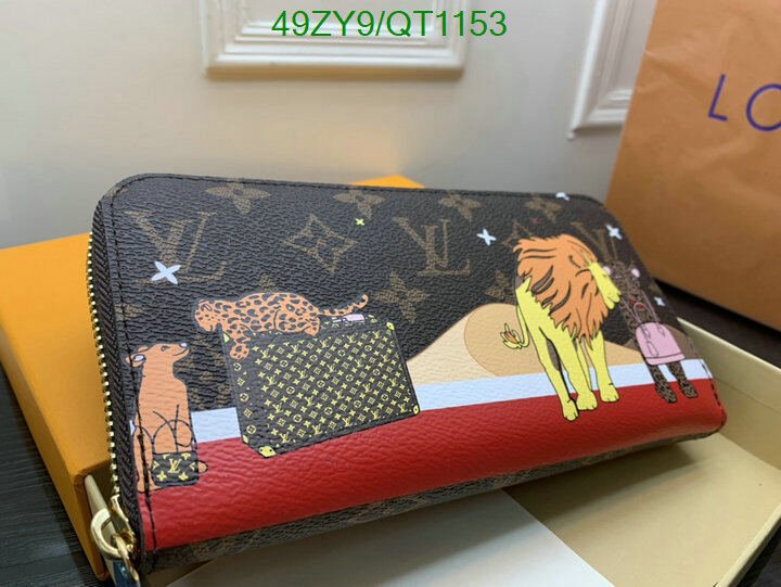 LV Bag-(4A)-Wallet- Code: QT1153 $ 64USD