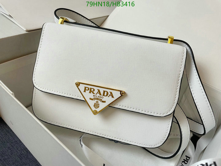 Prada Bag-(4A)-Diagonal- Code: HB3416 $ 103USD