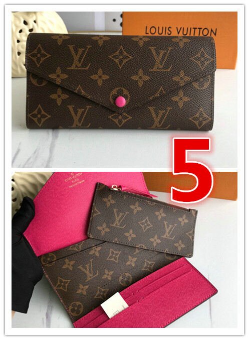 LV Bags-(4A)-Wallet-,Code: T060807,$ 42USD