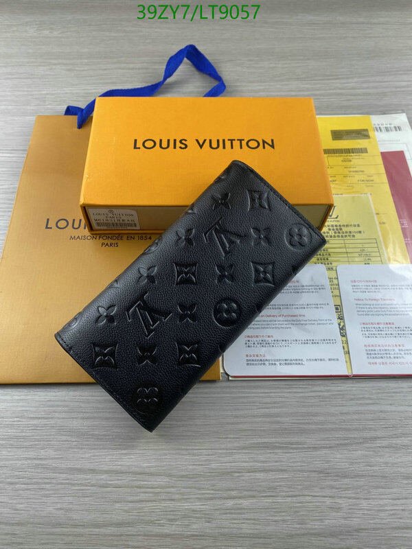 LV Bags-(4A)-Wallet-,Code: LT9057,$ 51USD