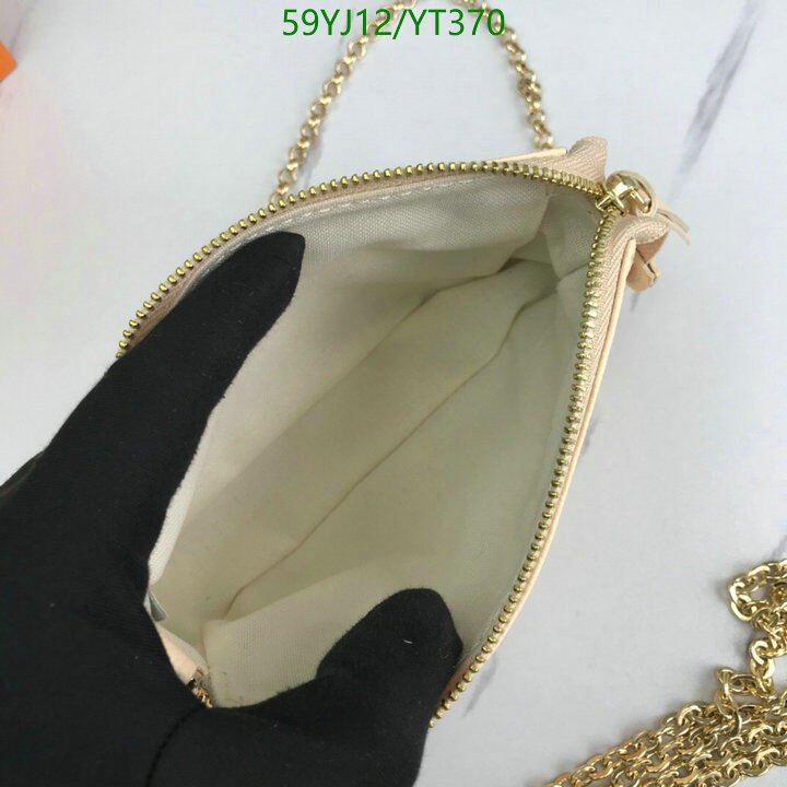 LV Bags-(4A)-Wallet-,Code: YT370,$ 77USD