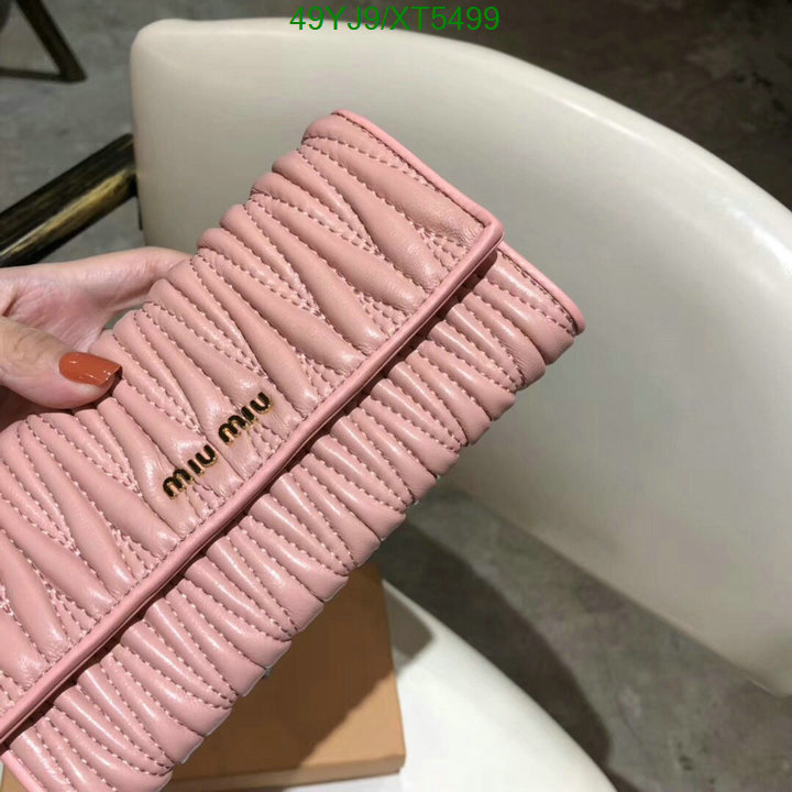 Miu Miu Bag-(4A)-Wallet-,Code: XT5499,$ 64USD