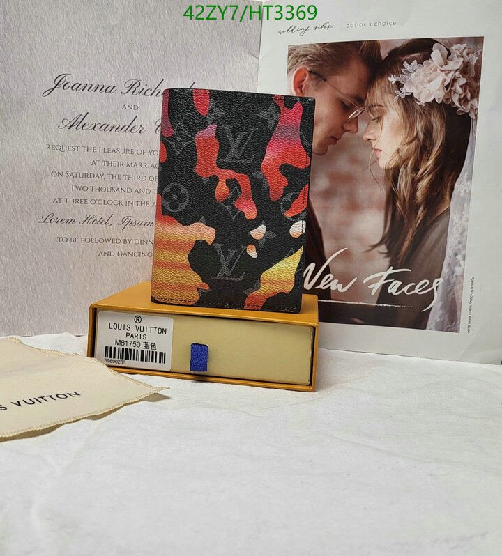 LV Bags-(4A)-Wallet-,Code: HT3369,$ 55USD