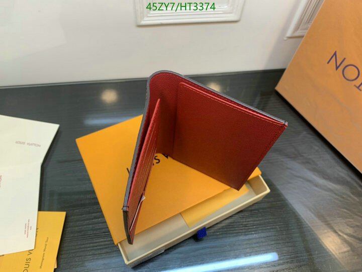 LV Bags-(4A)-Wallet-,Code: HT3374,$ 59USD