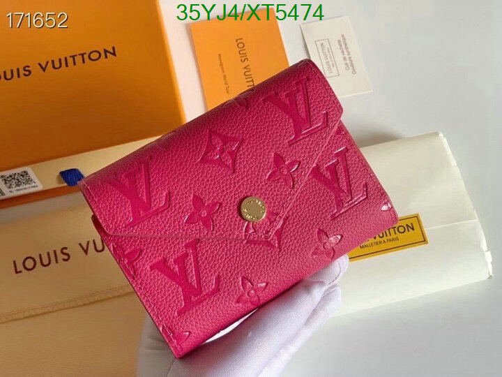 LV Bags-(4A)-Wallet-,Code: XT5474,$ 46USD