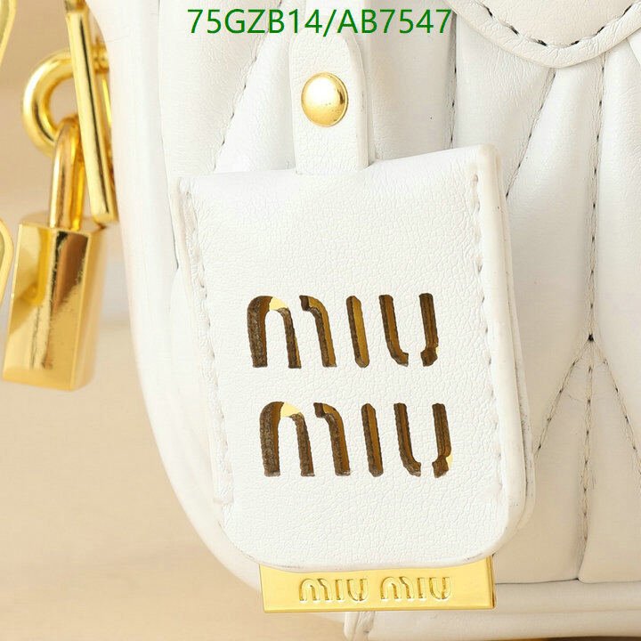Miu Miu Bag-(4A)-Crossbody- Code: AB7547 $ 98USD