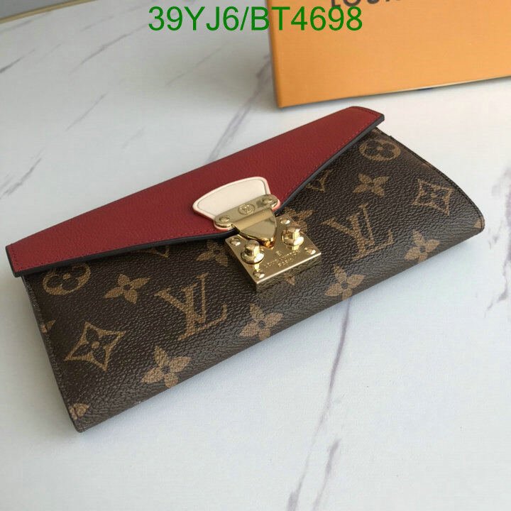 LV Bag-(4A)-Wallet- Code: BT4698 $ 51USD