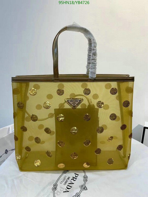 Prada Bag-(4A)-Handbag-,Code: YB4726,$ 124USD