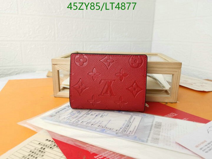 LV Bags-(4A)-Wallet-,Code: LT4877,$ 59USD