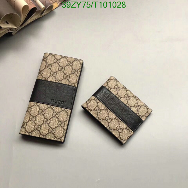 Gucci Bag-(4A)-Wallet-,Code: T101028,$ 51USD