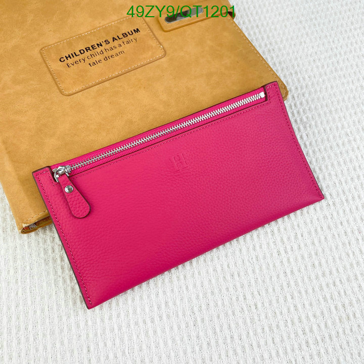 Hermes Bag-(4A)-Wallet- Code: QT1201 $ 64USD