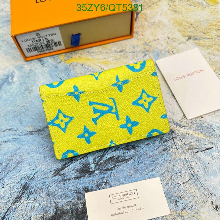 LV Bag-(4A)-Wallet- Code: QT5381 $ 46USD