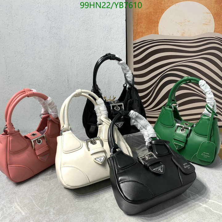 Prada Bag-(4A)-Handbag-,Code: YB7610,$ 129USD